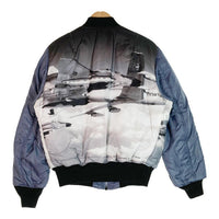 ALPHA INDUSTRIES アルファインダストリーズ TA0411-9007 ジャケット リバーシブル ブルー AirForce柄 sizeM 瑞穂店