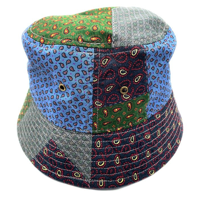 SSZ エスエスズィー 22AW PAISLEY PATCHWORK BUCKET HAT ペイズリー