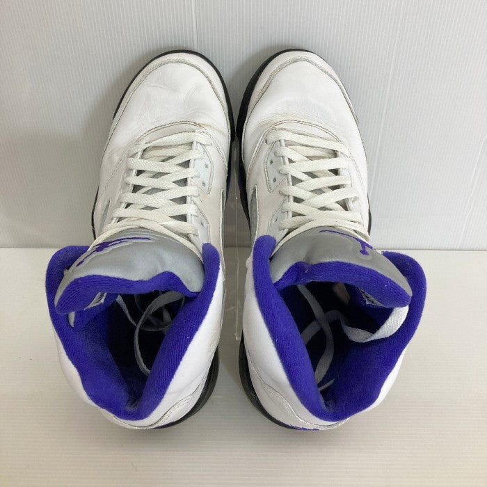 NIKE ナイキ AIR JORDAN 5 RETRO エアジョーダン5 レトロ DD0587-141 ホワイトパープル size28cm 瑞穂店