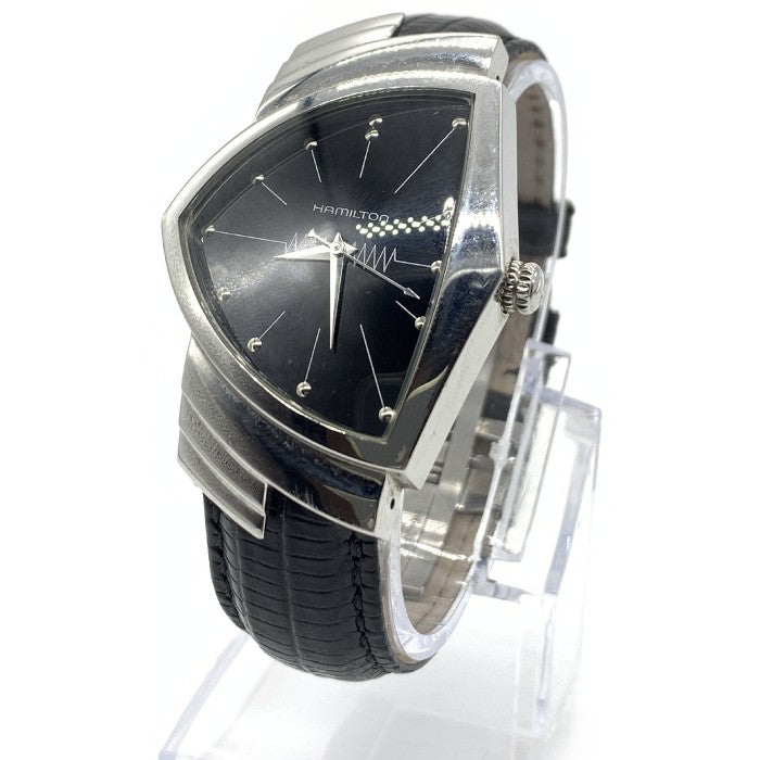 ハミルトン ベンチュラ 腕時計 クオーツ 革ベルト腕時計(アナログ