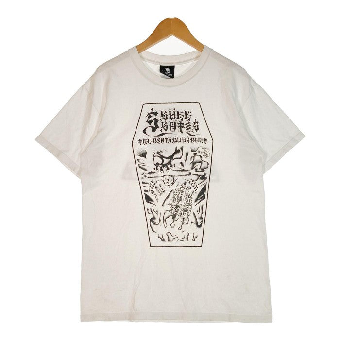 skull skate スカルスケーツ Tシャツ カナダ製 ホワイト sizeM 瑞穂店