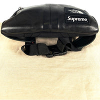 SUPREME シュプリーム 17AW THE NORTH FACE ノースフェイス Leather Roo Ⅱ Lumbar Pack レザールー2 ランバーパック ショルダーバッグ ブラック 福生店