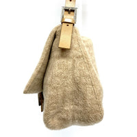 FENDI フェンディ マンマバケット ワンショルダーバッグ ウール ズッカ柄 26325 ベージュ 瑞穂店