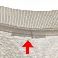 90's CHICAGO BULLS シカゴブルズ 5 TIME NBA CHAMPION Tシャツ PRO PLAYER 袖シングル 裾ダブル ホワイト Size L 相当 福生店