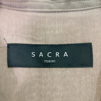 SACRA サクラ ノースリーブ オールインワン パンツ チャコールブラウン size38 瑞穂店