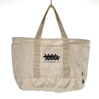 CDG コムデギャルソン STUSSY ステューシー 40th anniversary Canvas Tote 40周年 キャンバストートバッグ オフホワイト 福生店