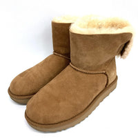 UGG アグ ARIELLE アリエール バッグリボン ムートン ブーツ ブラウン size24cm 瑞穂店