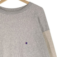 Champion チャンピオン REVERSE WEAVE リバースウィーブ クルーネックスウェットトレーナー 袖切替 Size L 福生店