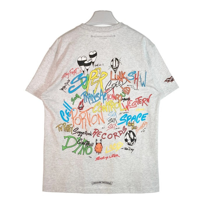 CHROME HEARTS クロムハーツ PPO BRAIN T-SHIRT MATTY BOY バックプリント Tシャツ 杢グレー sizeL 瑞穂店