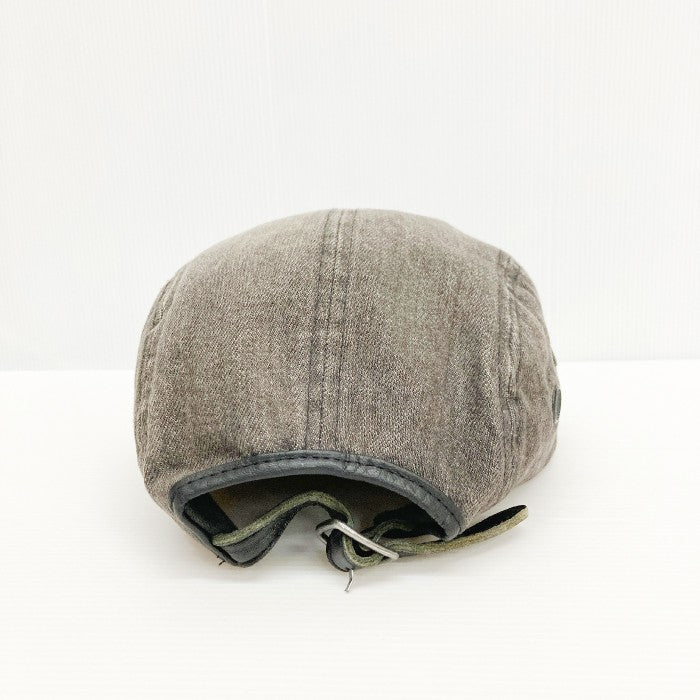 SupremeシュプリームDenim Leather Visor CampCap