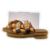 MONCLER GENIUS モンクレール ジーニアス SUICOKE スイコック MOTO MOUNTAIN モトマウンテン サンダル ブラウン 1427716 Size 26cm 福生店