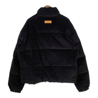 A FEW GOOD KIDS アフューグッドキッズ コーデュロイ ダウンジャケット サークルロゴ ブラック(2) Size XL 福生店