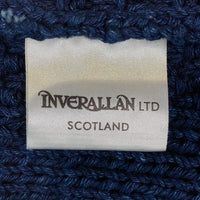 INVERALLAN インバーアラン 1A ケーブルニット クルーネックセーター インディゴ Size 36 相当 福生店
