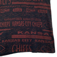 NFL KANSAS CITY CHIEFS チーフス 総柄 オーバープリント Tシャツ ブラック Size XL 相当 福生店