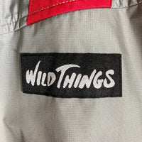 Hombre Nino オンブレ ニーニョ WILD THINGS ワイルドシングス HOODED NYLON JACKET フーデットナイロンジャケット グレー sizeL 瑞穂店