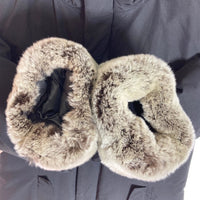 WOOLRICH ウールリッチ ボルダーコート ラビットファー付 ダウンジャケット 1302056 ブラック sizeXS 瑞穂店