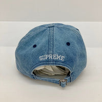 SUPREME シュプリーム 20AW multi color logo 6-panel マルチカラー ロゴ 6パネル キャップ デニム インディゴ 瑞穂店
