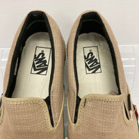 VANS バンズ CLASSIC SLIP-ON クラシック スリッポン Hemp Irie Incense VN-0LYF1ZG ベージュ size27.5cm 瑞穂店