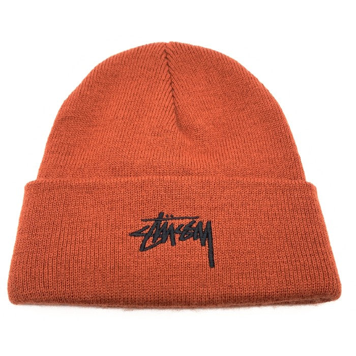 STUSSY ステューシー Stock Caff Beanie ロゴ刺繡 ビーニー キャップ