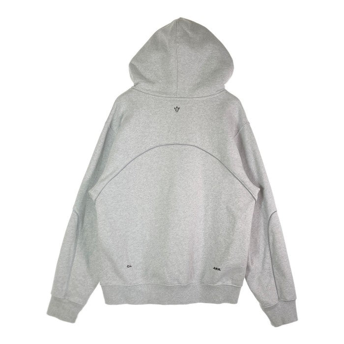 NIKE ナイキ NRG NOCTA HOODIE ESS GREY HEATHER/BLACK ドレイク