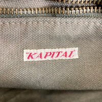 KAPITAL キャピタル 6号帆布 スナフキンBAG ボディバック カーキ 瑞穂店