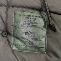 ALPHA アルファ N-3B ミリタリーフライトジャケット グリーン 20024-203 Size M 福生店