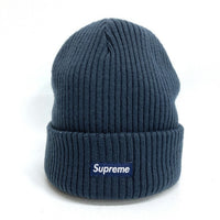Supreme シュプリーム ビーニー 20AW ワイドリブ ニット帽 ロゴ Wide Rib Beanie ネイビー NAVY sizeFREE 瑞穂店
