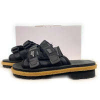 MONCLER GENIUS モンクレール ジーニアス SUICOKE スイコック MOTO MOUNTAIN モトマウンテン サンダル ブラック 1427717 Size 26cm 福生店