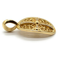 Chrome Hearts クロムハーツ 22K CLSC OVAL PAVE DIA クラシックオーバル パヴェダイヤ ペンダントトップ 福生店