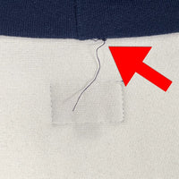 NOAH ノア 2Tone Parka 2トーン プルオーバースウェットパーカー ホワイト ネイビー Size XL 福生店