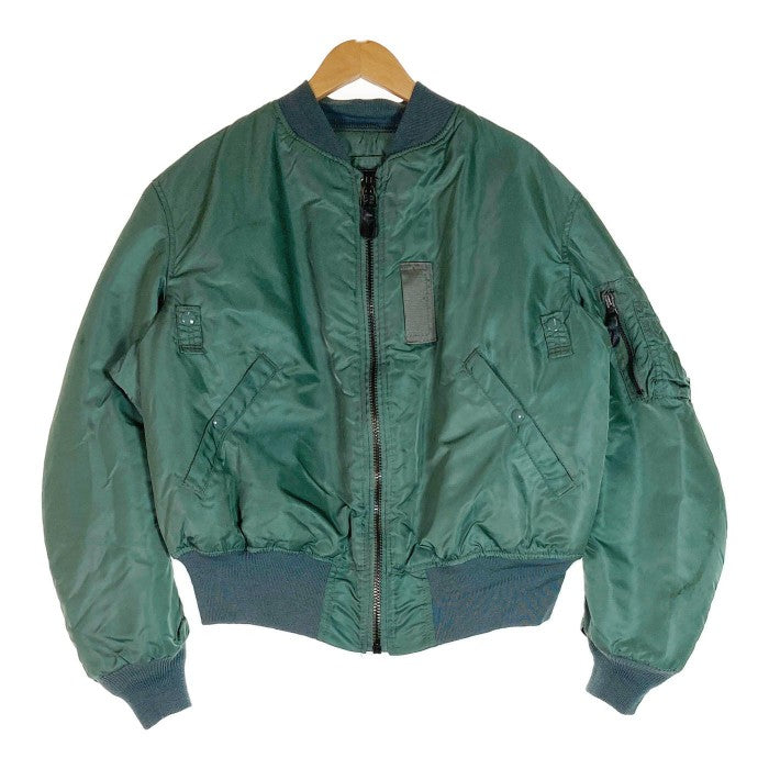 ALPHA INDUSTRIES アルファインダストリーズ フライトジャケット 8415-273-3971 グリーン sizeL 瑞穂店