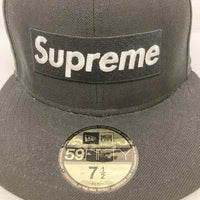 SUPREME シュプリーム 06AW 1st Box Logo New Era Cap Black 6パネルキャップ ブラック size7・1/2 59.6cm 瑞穂店