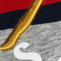 TOMMY JENES トミージーンズ パーカーワンピース 前後サークルプリント ライトグレー sizeS 瑞穂店