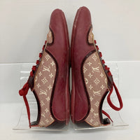 LOUIS VUITTON ルイヴィトン モノグラム ドライビングシューズ スニーカー エンジ系 size23.5cm 瑞穂店
