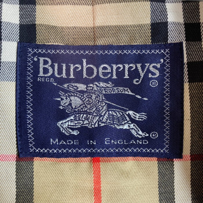 BURBERRYS バーバリー 裏ノバチェックト ベルト付き ステンカラーコート カーキ size- 瑞穂店