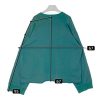 Danke Schon ダンケシェーン 21SS Wappen Sweat Shirts ワッペン スウェットシャツ トレーナー CSL060-DS グリーン Size F 瑞穂店