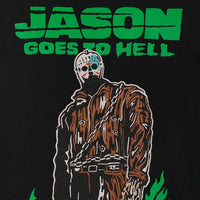 Warren Lotas ウォーレンロータス JASON GOES TO HELL TEE ジェイソン プリントTシャツ ブラック Size L 福生店