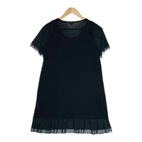 TO BE CHIC トゥービィシック チュニック ミニワンピース ブラック size:3 瑞穂店