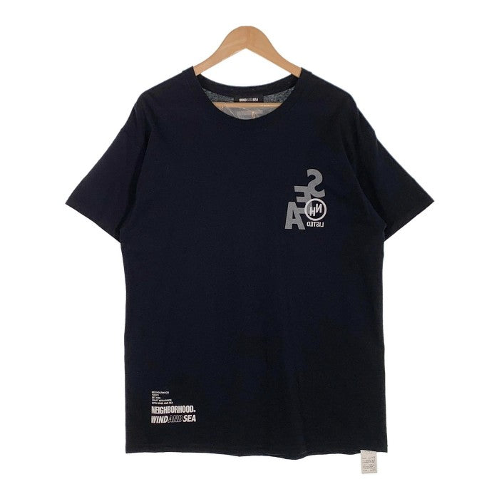 WIND AND SEA CASETiFY Tシャツ 黒 シルバー