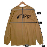 WTAPS ダブルタップス 21AW VIBES L/S TEE バイブス ロングスリーブTシャツ カーキ 212PCDT-LT01S Size 4 福生店