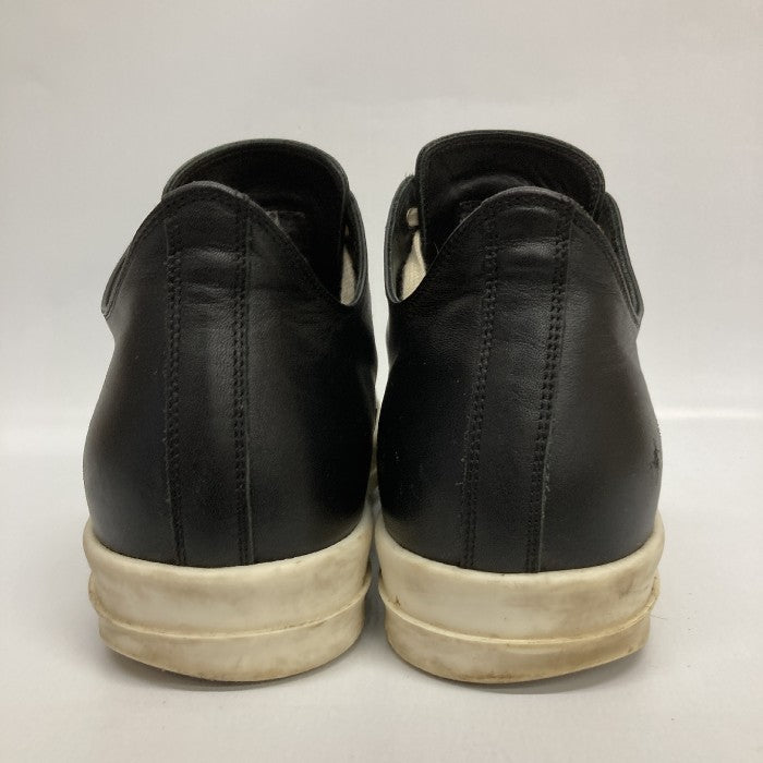 RICK OWENS リックオウエンス RU02B2891-LPO-911 RAMONES LEATHER SNEAKER ラモーンズ スニーカー  ブラック size43 瑞穂店