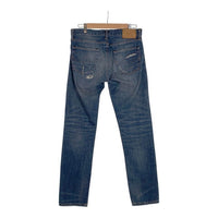 POLO RALPH LAUREN ポロラルフローレン USED リペア加工 テーパード デニムパンツ インディゴ Size 29×30 福生店