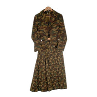 Yohji Yamamoto FEMME ヨウジヤマモト ファム セットアップ ボタンレスジャケット スカート カモフラージュ FR-J09-015 P15-014 Size 1 福生店