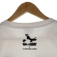 A BATHING APE アベイシングエイプ TOM&JERRY BABY MILO TEE トムとジェリー マイロ Tシャツ ホワイト Size M 福生店