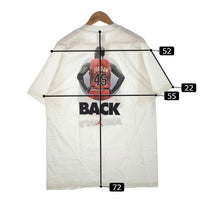 90's NIKE ナイキ Michael Jordan マイケルジョーダン JORDAN’S BACK 45 Tee プリントTシャツ ホワイト USA製 デッドストック Size L 福生店