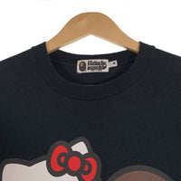 A BATHING APE アベイシングエイプ 2010 HELLO KITTY ハローキティ MILO マイロ Tシャツ ブラック Size M 福生店