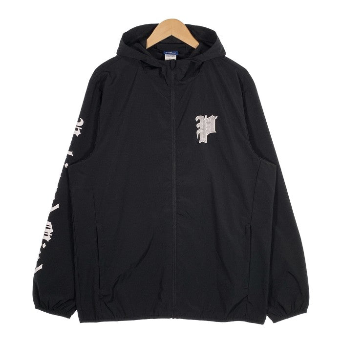 PHATRNK ファットランク Unbiased Mind プリント ジップアップパーカー ブラック Size XXL 福生店