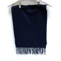 Paul Smith ポールスミス カシミヤ100% マフラー ブラック×ネイビー 瑞穂店