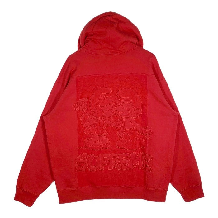 シュプリーム  20AW  Shop Hooded Sweatshirt ショップロゴプルオーバーパーカー メンズ L