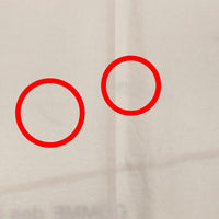 SUPREME シュプリーム 18AW COMME des GARCONS SHIRT コムデギャルソンシャツ Split Box Logo Tee スプリット ボックスロゴ Tシャツ ホワイト Size L 福生店